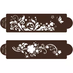 Šablóna „Šablónka jarná lúka“, 2 ks, 23 × 7 cm