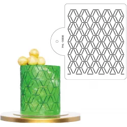 Stencil šablóna Vector 27x27 cm