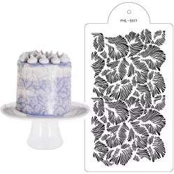 Šablóna pierko 40x21 cm