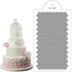 Stencil šablóna Nice 40x21cm