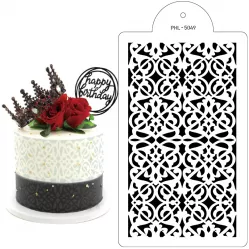 Stencil šablóna CUBOS 40x21 cm