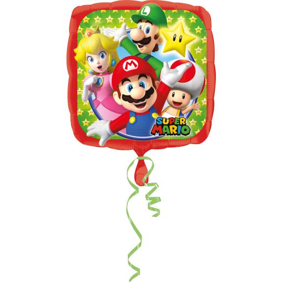 Fóliový balón super Mario 43cm