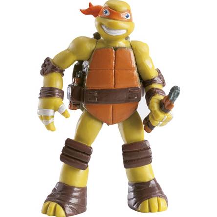 Tortová figúrka Ninja Turtle 8cm Michelangelo