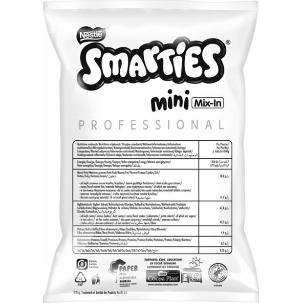 Čokoládové šošovky Nestlé Smarties (500 g)