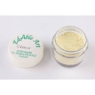 Prachová farba Cream