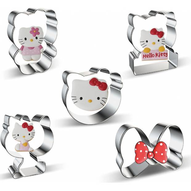 Krájače Hello Kitty 5ks