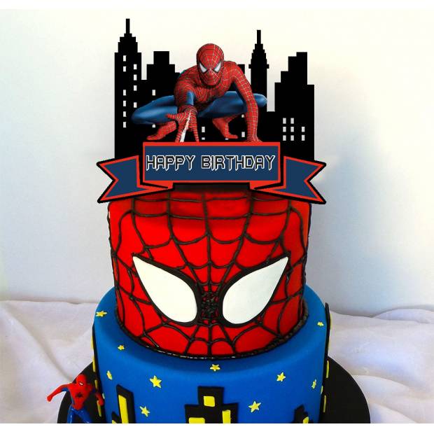 Spiderman topper na tortu