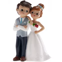 Svadobná figúrka na tortu 16 cm