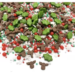 Dekorácie červená nos 90 g