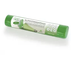 Zelená zdobná ozdoba šálka, 20 ks, 55 cm