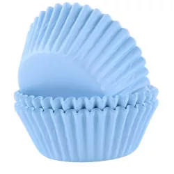Košíčky na cupcakes, svetlo modré 60 ks
