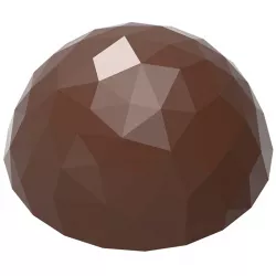 Forma na pralinky, polokruh, faseta 30 mm