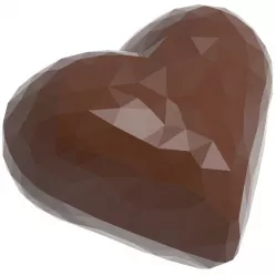 Forma na pralinky srdce 34x28x12mm