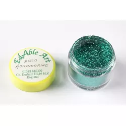 Třpyt dekoratívne disco Aquamarín