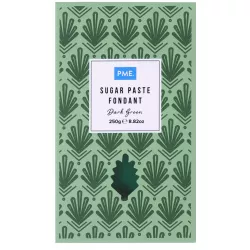 Potahovací hmota tmavo zelená 250 g