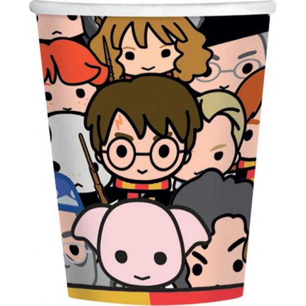 Papierový pohár 250ml 8ks Harry Potter