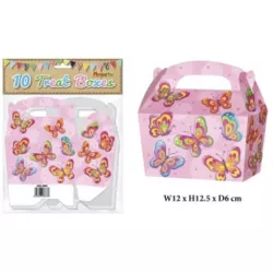 Krabička na zákusky 10 ks 15 x 10 x 10 cm