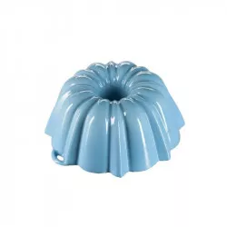 Litinová smaltovaná pečiaca forma Veľká bábovka GOURMETINA Jozefína - Košile modrá