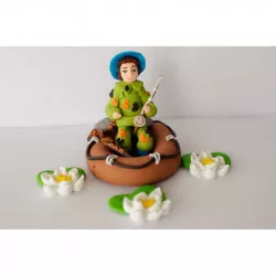 Cukrová figúrka rybár