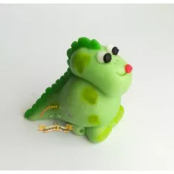 Figúrka na tortu dinosaurus zelený 30 g z kokosovej hmoty