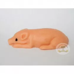 Figúrka na tortu prase 8,5x2cm z kokosovej hmoty