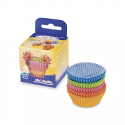 Cukrárenský košíček farebný mix 35x20mm 100 ks