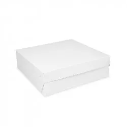 Krabica na tortu 25 x 25 x 10 cm 50 ks