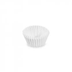 Cukrovinkový košíček biely 24 x 18 mm 1000 ks