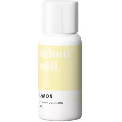 Olejová farba 20 ml vysoko koncentrovaná citrónová