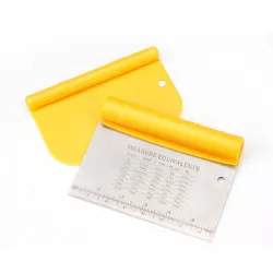 Stierka s pravítkom a prevodom jednotiek