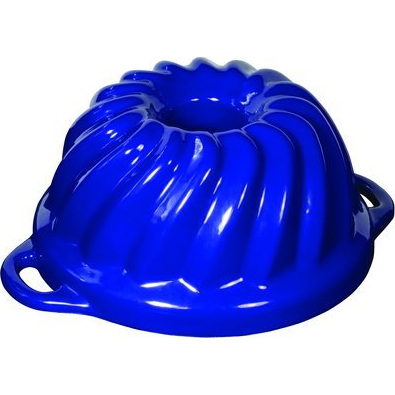 Liatinová smaltovaná forma na pečenie Sofie cake GOURMETINA - Nočná modrá