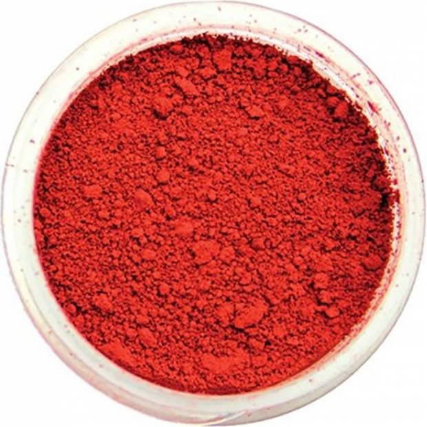Prášková farba matná - tehlovo červená ECO balenie 2g