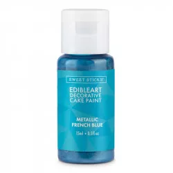 Kovová farba tekutá 15 ml Frech blue