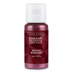 Metalická farba tekutá 15ml Burgundy