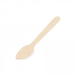 Kávová lyžička drevená 11 cm 100 ks