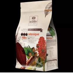 Cacao Barry Origin čokoláda MEXIQUE hořká 66% 1kg