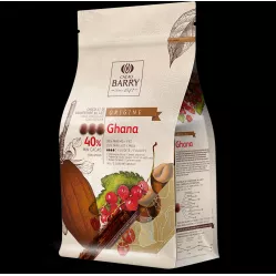 Cacao Barry Origin čokoláda Ghana mliečna 40% 1kg