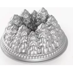 NW Forma na bábovku Les 9 cup strieborná