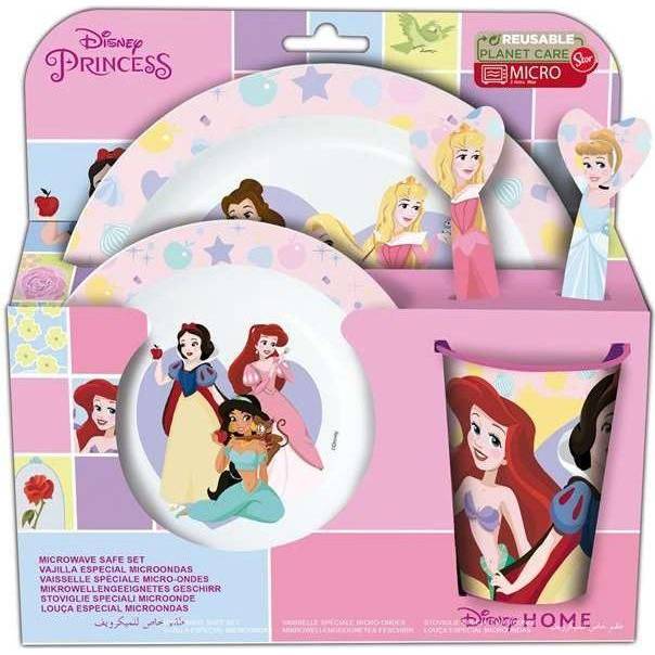 Jedálenská súprava pre deti 5 kusov Disney Princesses