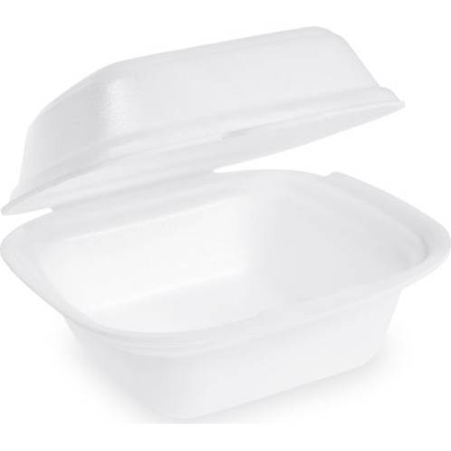 Bento box na tortu biely 145 x 133 x 75 mm 125 ks