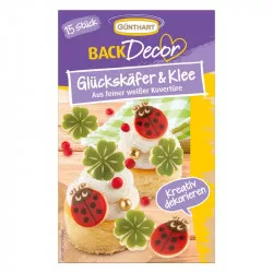 Čokoládové dekorácie lienka, 15 ks