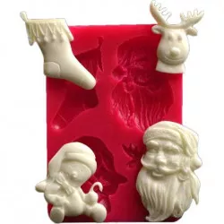 Silikónová forma na CESEL? Vánočné motívy 3