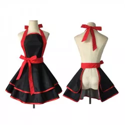 Kuchynská zástera s čiernou