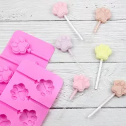 Silikónová forma na lízanky „Packy”