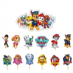 Zápich do torty a muffínov 13 ks Paw Patrol