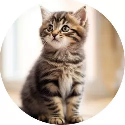 Jedlý papier moravé šteniatko 19,5cm