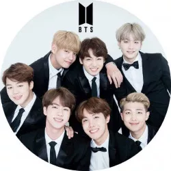 Jedlý papier BTS 19,5 cm