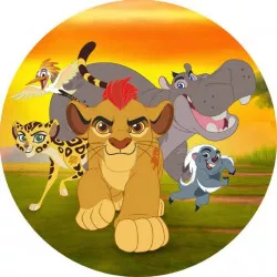 Jedlý papier Lev strážca 19,5 cm