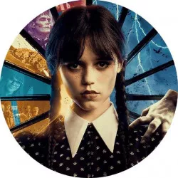 Jedlý papier Wednesday 19,5 cm