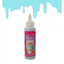 Cake drip svetlomodrá, 120 g